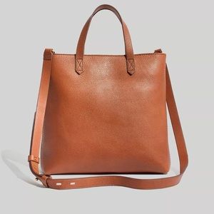 Madewell Zip-Top Transport Crossbody English Saddle
